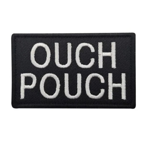 Cool 'Ouch Pouch' Embroidered Velcro Patch — Little Patch Co